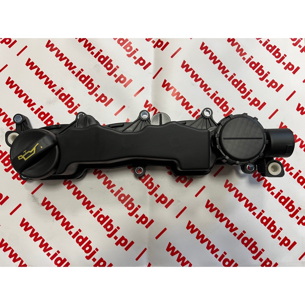 Fotografia produktu MAHLE MAHZH554 POKRYWA DEKLA ZAWORÓW CITROEN, PEUGEOT 1.6 HDI PLASTIKOWA Osłona górna silnika, odma, odpowietrzenie silnika w górnej pokrywie Fiat Scudo 1.6 jtd.