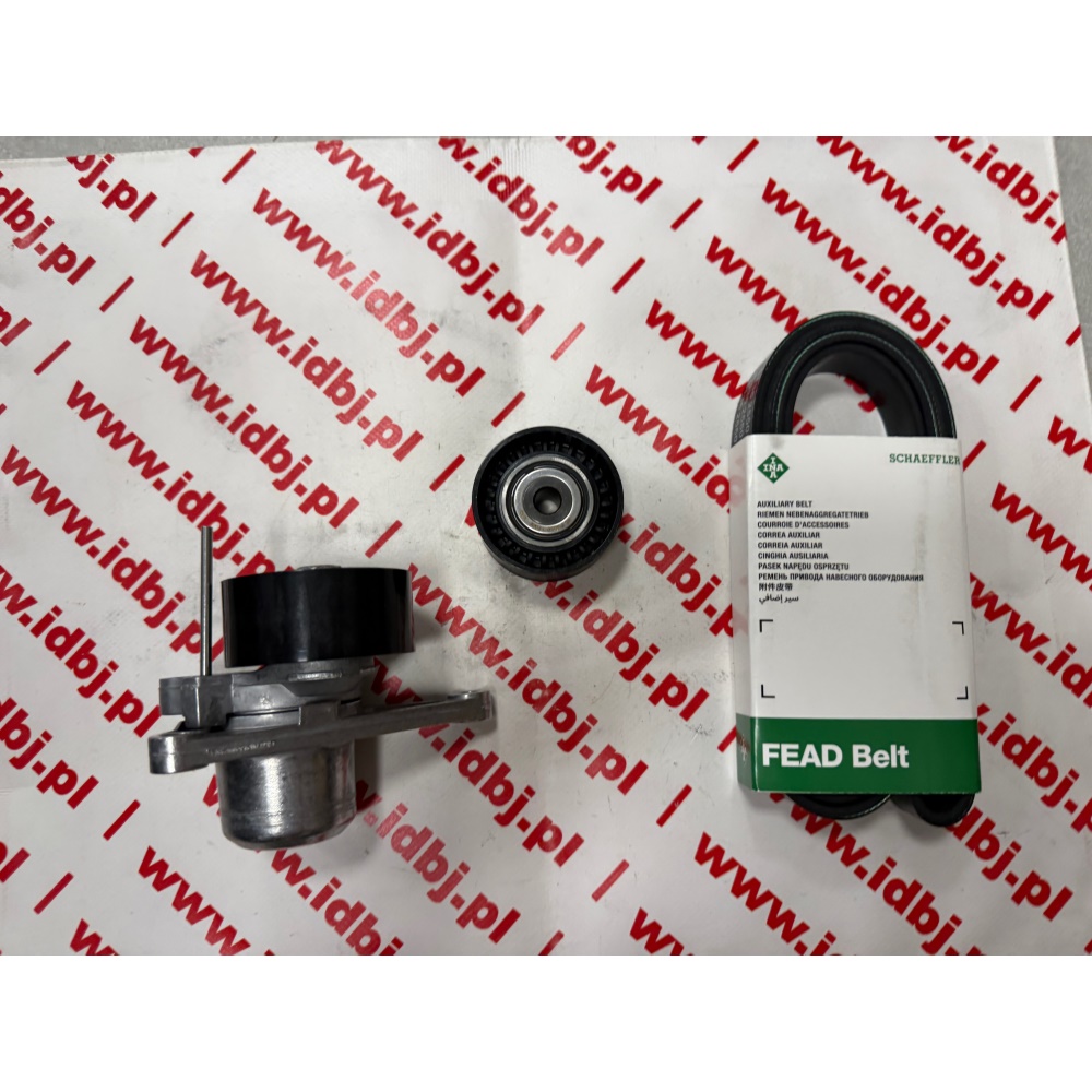 fotografia produktu INA INA529035410, ZESTAW PASKA OSPRZĘTU RENAULT MASTER 2.3 DCI 10-, OPEL MOVANO 2.3 RWD 7PK1753