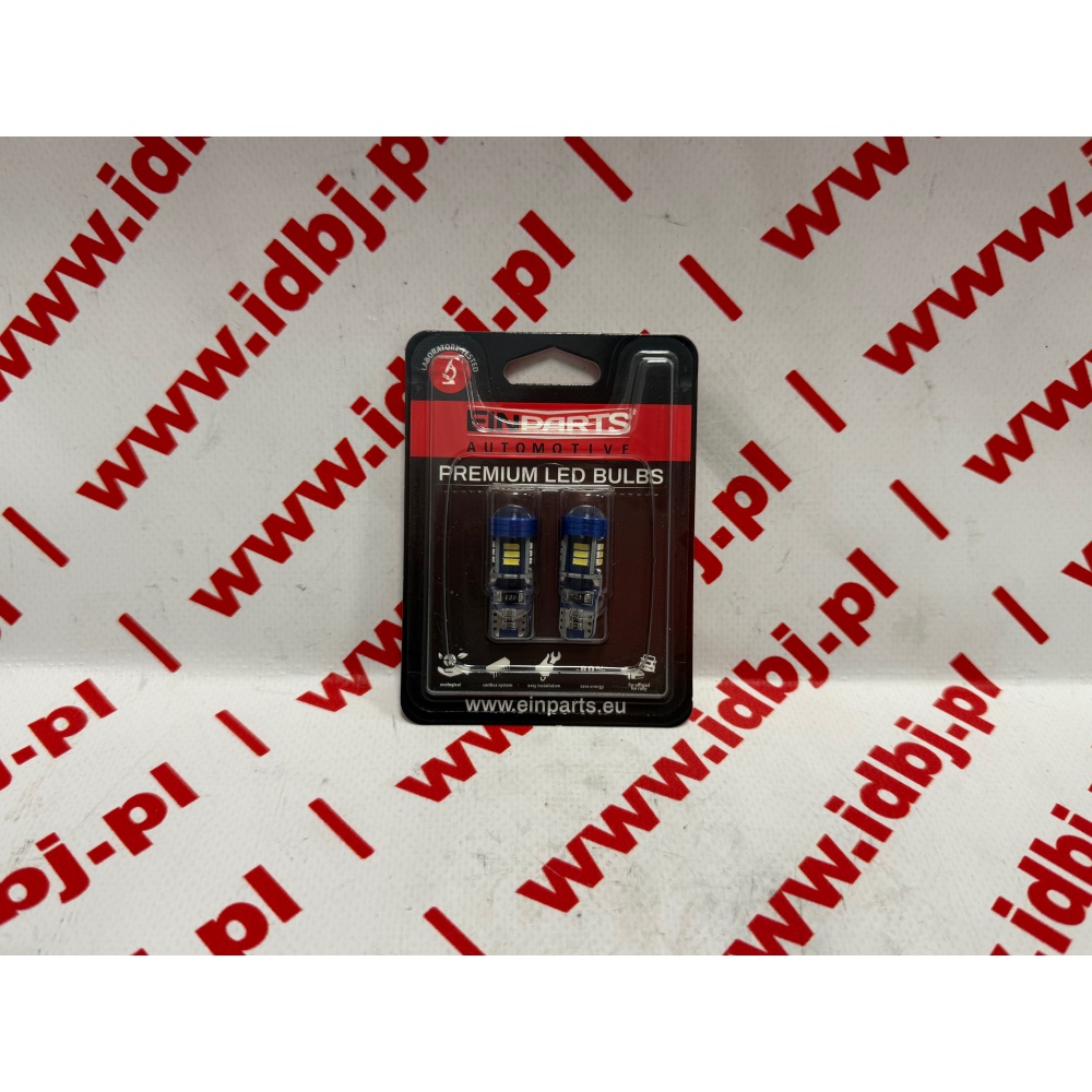 Fotografia produktu EINPARTS EPL203 ŻARÓWKA W5W 15SMD 4014 CANBUS 6000K 2 SZTUKI