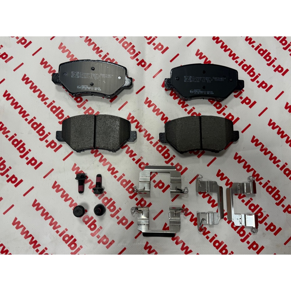 Fotografia produktu ZIMMERMANN ZM271211902 KLOCKI HAMULCOWE PRZÓD FIAT GRANDE PANDA 25-, OPEL FRONTERA 25- 