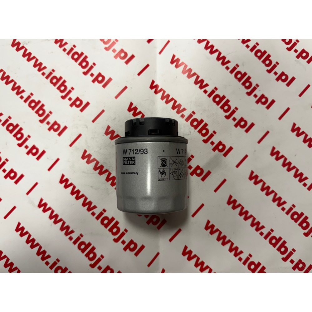 fotografia produktu MANN-FILTER MANW712/93, FILTR OLEJU AUDI, VW, SEAT, SKODA, 1,4 TSI