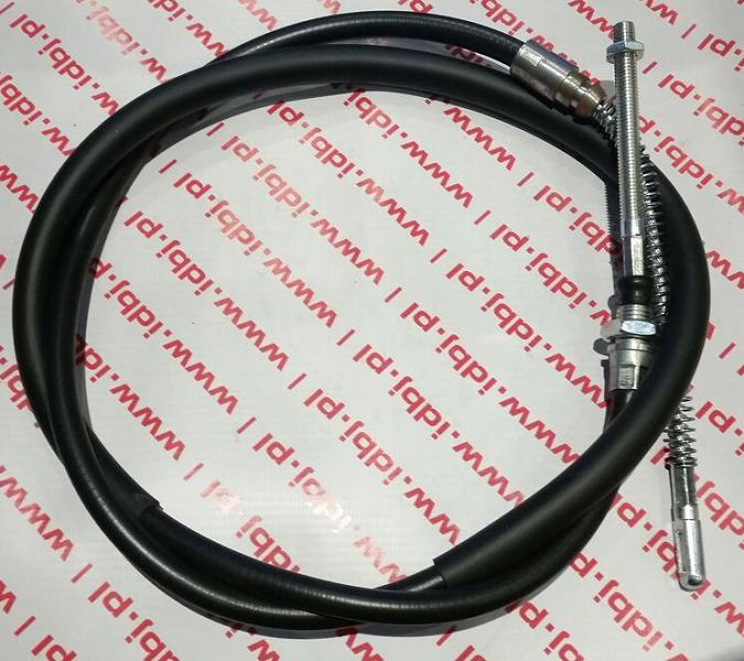 Fotografia produktu PAMMELSON PAM109716524 LINKA, CIĘGNO HAMULCA RĘCZNEGO IVECO DAILY 06-,  09-, 11- 4X4 55S PRAWA, LEWA Linka hamulcowa. 1550 MM, NAVECO DAILY 55s17, 55s18 4X4