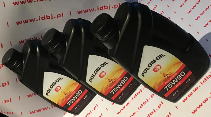 Fotografia produktu POLON-OIL PN75W90 OLEJ PRZEKŁADNIOWY 75W90 POLON-OIL API GL5 1 LITR OLEJ DO SKRZYNI BIEGÓW DUCATO, BOXER, JUMPER 3.0 JTD, HDI SKRZYNIA M40