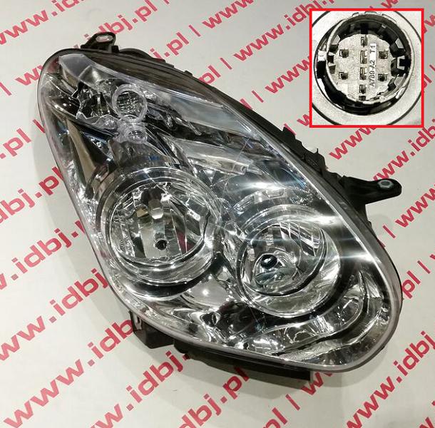 Fotografia produktu PAMMELSON PAM518106710E REFLEKTOR FIAT DOBLO 09- PRAWY H7 + H1