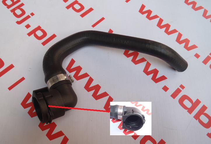 Fotografia produktu PAMMELSON PAM51817692 PRZEWÓD WODNY FIAT DOBLO 2009- 1.6 JTD, 2.0 JTD - ZASILAJĄCY NAGRZEWNICY PRZEWÓD ZASILAJĄCY NAGRZEWNICE Z SZYBKOZŁĄCZKĄ, DOBLO PO 2009 ROKU Z SILNIKAMI 1.6 JTD I 2.0 JTD, MTJ