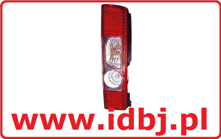 Fotografia produktu PAMMELSON PAMZ1344050080 LAMPA FIAT DUCATO, BOXER, JUMPER 06- LEWA - BEZ LISTWY ŻARÓWKOWEJ Lampa tył.2szt-P21W, 1SZT-PY21W, 1SZT-P21W/5W