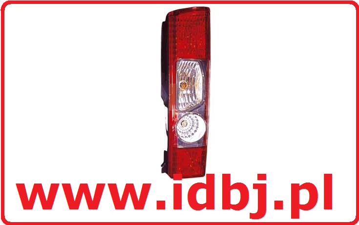 Fotografia produktu PAMMELSON PAMZ1344047080 LAMPA FIAT DUCATO, BOXER, JUMPER 06- PRAWA - BEZ LISTWY ŻARÓWKOWEJ Lampa tył.2szt-P21W, 1SZT-PY21W, 1SZT-P21W/5W